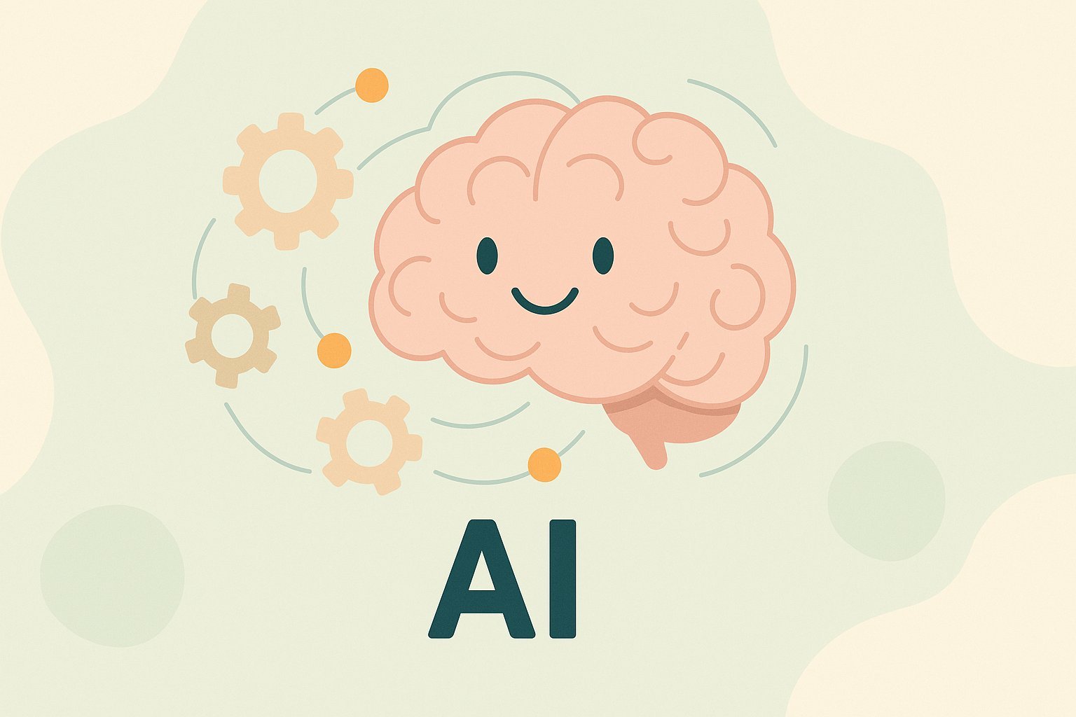 Abstracte afbeelding van kunstmatige intelligentie